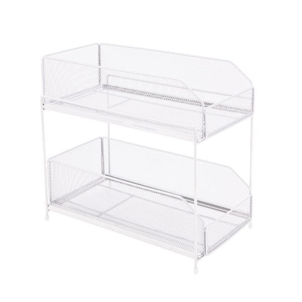 Organizador de Armário Aço Branco Delinia