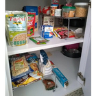 Organizador De Armário Aramado De Cozinha Componível Médio