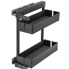 Organizador De Armário Com Porta Condimentos Preto Schmitt