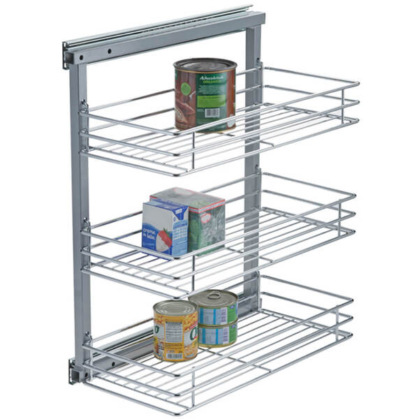 Organizador De Armário Corrediça Lateral Porta Condimentos