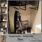 Organizador De Armário Deslizante 8 Ganchos Multiuso Panelas
