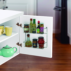 Organizador de Armário Duplo 9,5cm Aço Cromado Delinia