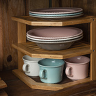 Organizador de Armário Madeira Marrom OU