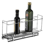 Organizador De Armário Porta Garrafas/latas Embutido Pequeno