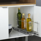 Organizador De Armário Porta Garrafas/latas Embutido Pequeno