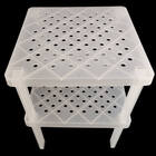 Organizador De Armário Prateleira Empilhável De Plástico Natu