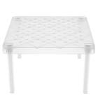 Organizador De Armário Prateleira Empilhável De Plástico Natu