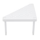 Organizador de Armário Triangular Branco 15x26x26cm Level OU