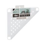 Organizador de Armário Triangular Branco 15x26x26cm Level OU