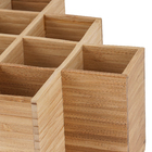 Organizador de Bambu para 8 Potes Delinia
