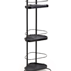 Organizador De Banheiro De Canto Chão Porta Shampoo  3 Andare