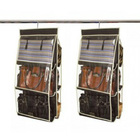 Organizador De Bolsas Vb Home Para Cabide Preto 2 Peças