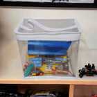 Organizador De Brinquedo Pvc Transparente 20x15x20cm