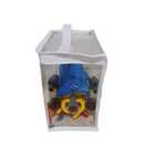 Organizador De Brinquedo Pvc Transparente 30x15x20cm