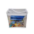 Organizador De Brinquedo Pvc Transparente 30x15x20cm