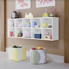 Organizador De Brinquedos Duplo Ely Nichos Branco Mdf