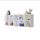 Organizador De Brinquedos Ely Horizontal Suspenso Branco Mdf