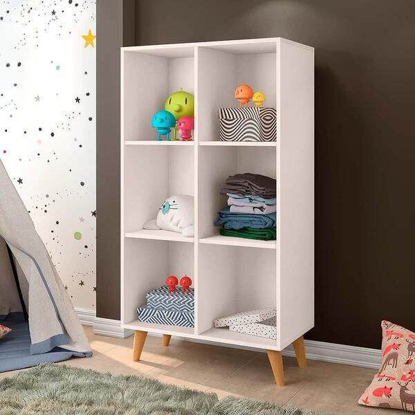 Organizador De Brinquedos Montessoriana 130 Off White J&a