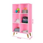 Organizador De Brinquedos Montessoriana 130 Rosa J&a