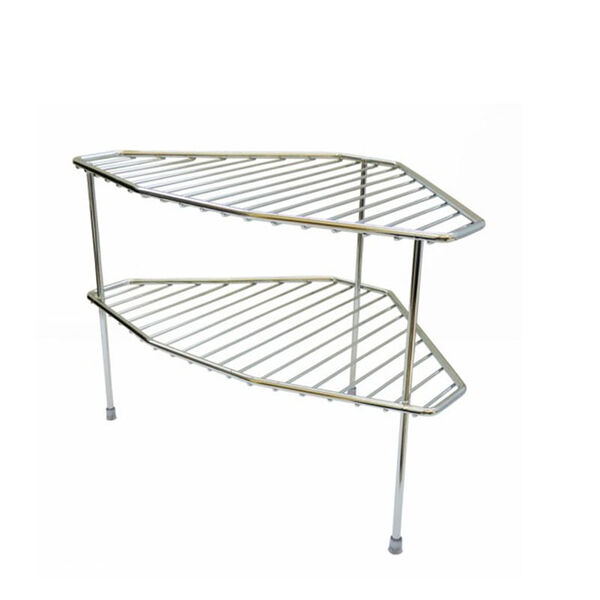 Organizador De Canto Duplo Cromado