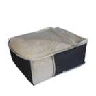 Organizador De Cobertor Para Viagem G Cinza