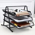 Organizador De Documentos 3 Bandejas Gavetas Mesa Escritorio