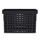Organizador de Documentos Plástico 27x27x43cm Fumê Ordene