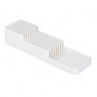 Organizador de Facas Cinza 7,2X11X38,3cm Arthi