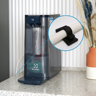 Organizador De Fios Autoadesivo Mz Clip Preto 6mm - 100 Peças