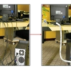 Organizador De Fios Japonês Branco De 1/2” Mm Com 5 Metros