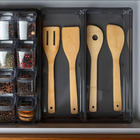 Organizador De Gaveta Acrílico Porta Utensílios Divisória Par