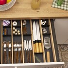 Organizador de Gaveta Modular Madeira 4,5x10x45,8cm Delinia