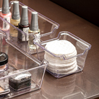 Organizador de Gaveta Plástico 5,5x8,6x8,6cm Transparente Uz Utilidades