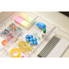 Organizador De Gaveta Ps Transparente 34cm X 12 5cm