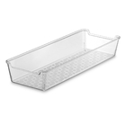 Organizador De Gaveta Ps Transparente 34cm X 12 5cm