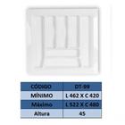Organizador De Gavetas E Talher Cinza Até 52,2x47,2 Og-99