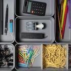 Organizador De Gavetas P Logic Bege 17x11 5x5 5cm - Ou