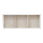 Organizador de Gavetas para Joias 3 Divisórias Bege 5x13x33cm