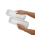 Organizador de Gavetas Plástco Branco 23x7,5x4,5cm Dasplast