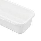 Organizador de Gavetas Plástco Branco 23x7,5x4,5cm Dasplast