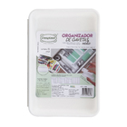 Organizador de Gavetas Plástico Branco 23x15,5x4,5cm Dasplast