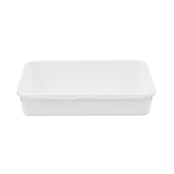 Organizador de Gavetas Plástico Branco 23x15,5x4,5cm Dasplast