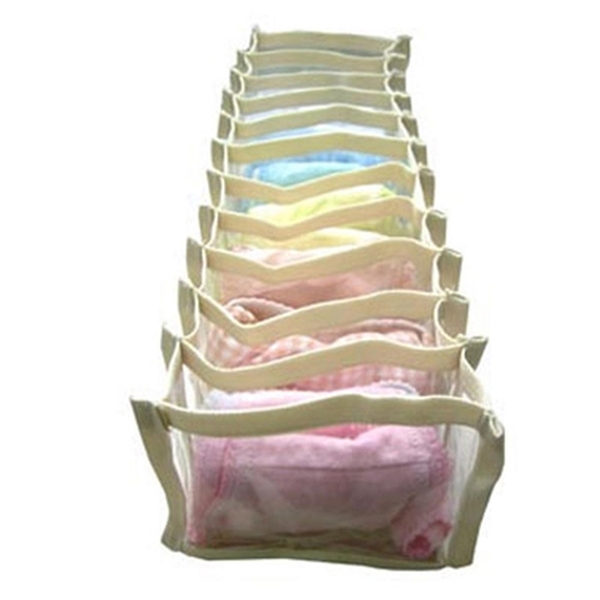 Organizador De Gavetas Transp. - Kit 2 Unids.