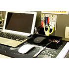 Organizador De Mesa Para Escritório Em Acrílico Preto 3 Mm