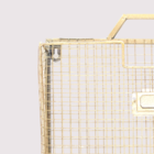 Organizador De Parede Ferro Lennon - Dourado