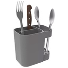 Organizador De Pia E Porta Escorredor Talheres 2 Em 1