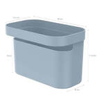 Organizador De Pia Para Bancada Cozinha Trium Max Azul Glacia