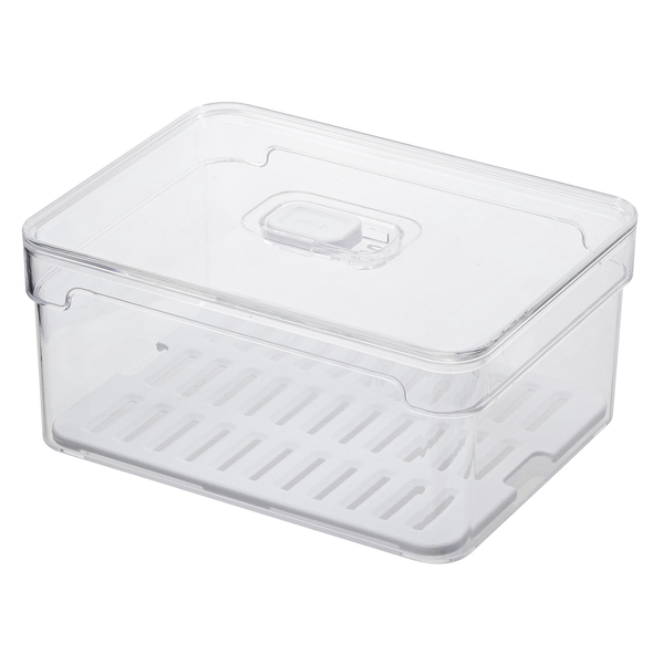 Organizador de Plástico Clear Fresh 2,2L Translúcido OU