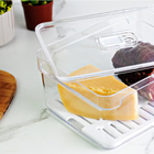 Organizador de Plástico Clear Fresh 2,2L Translúcido OU