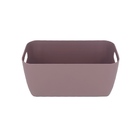 Organizador De Plástico Multiuso 20cm X 10,5cm X 9cm - Marsala